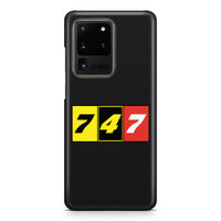 Thumbnail for Flat Colourful 747 Samsung A Cases