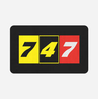 Thumbnail for Flat Colourful 747 Designed Bath Mats