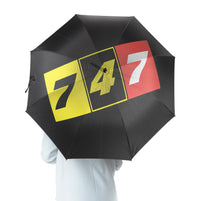 Thumbnail for Flat Colourful 747 Designed Umbrella