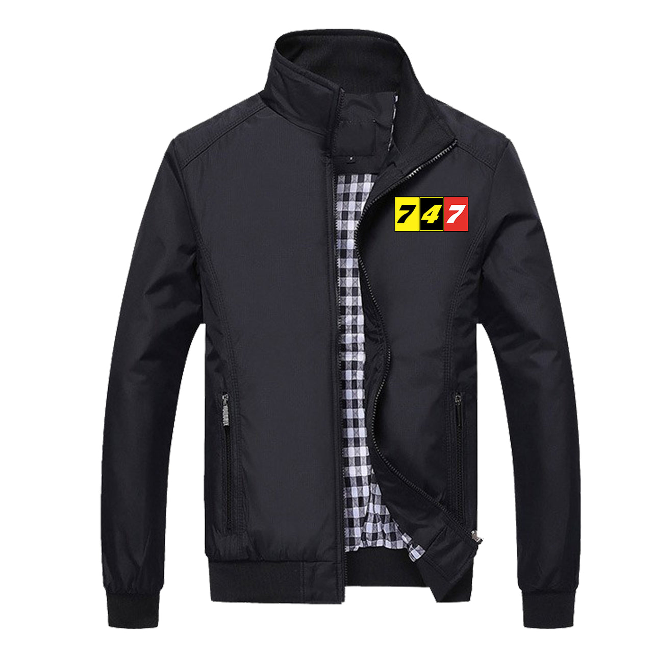 Flat Colourful 747 Designed Stylish Jackets