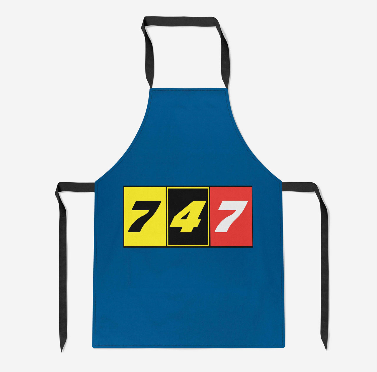 Flat Colourful 747 Designed Kitchen Aprons