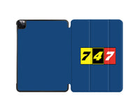 Thumbnail for Flat Colourful 747 Designed iPad Cases