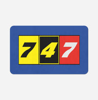 Thumbnail for Flat Colourful 747 Designed Bath Mats