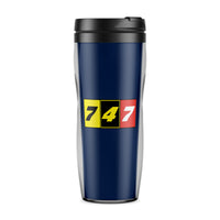 Thumbnail for Flat Colourful 747 Designed Travel Mugs