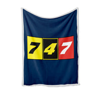 Thumbnail for Flat Colourful 747 Designed Bed Blankets & Covers