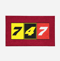 Thumbnail for Flat Colourful 747 Designed Door Mats