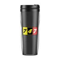 Thumbnail for Flat Colourful 747 Designed Travel Mugs