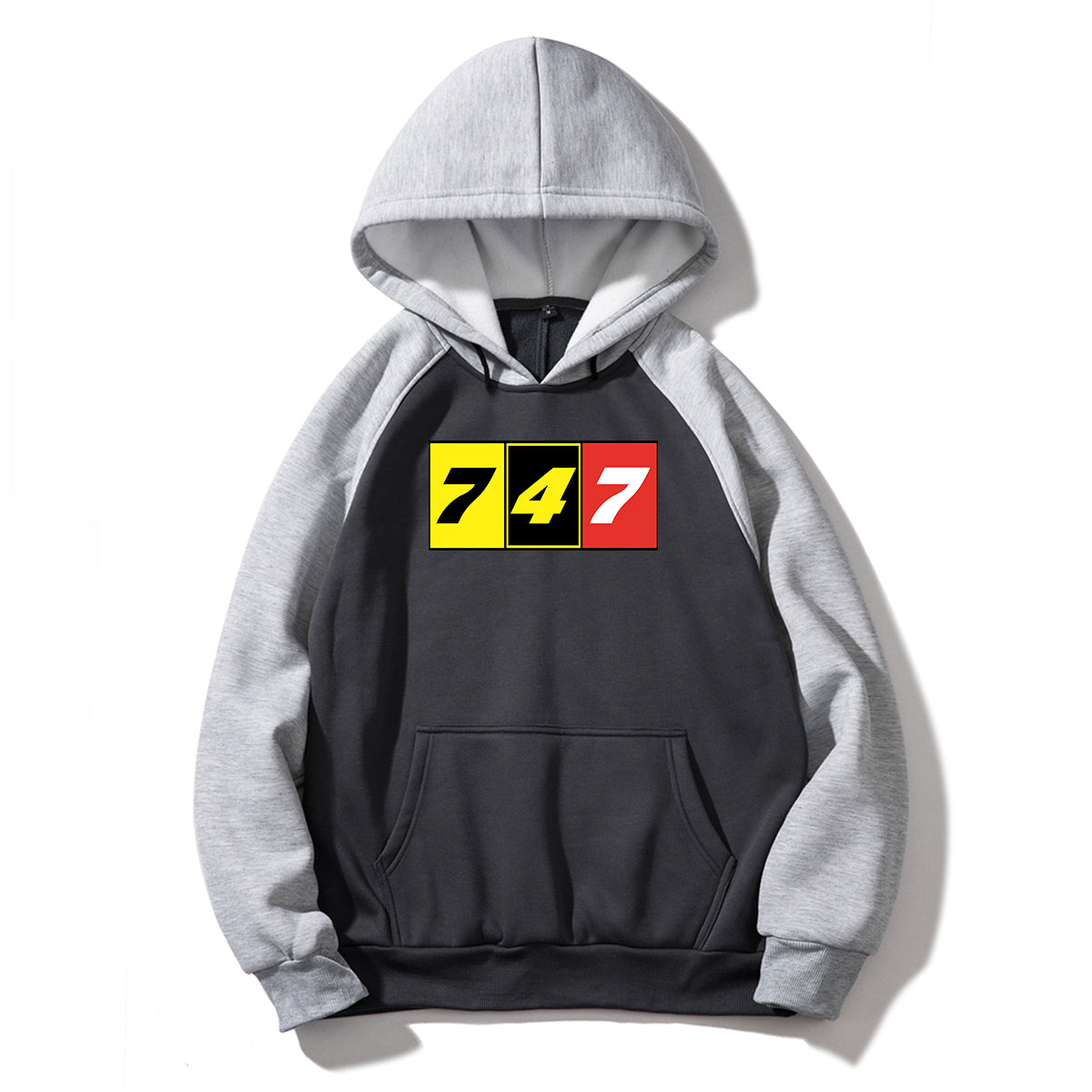Flat Colourful 747 Designed Colourful Hoodies