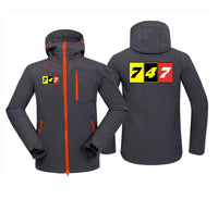 Thumbnail for Flat Colourful 747 Polar Style Jackets