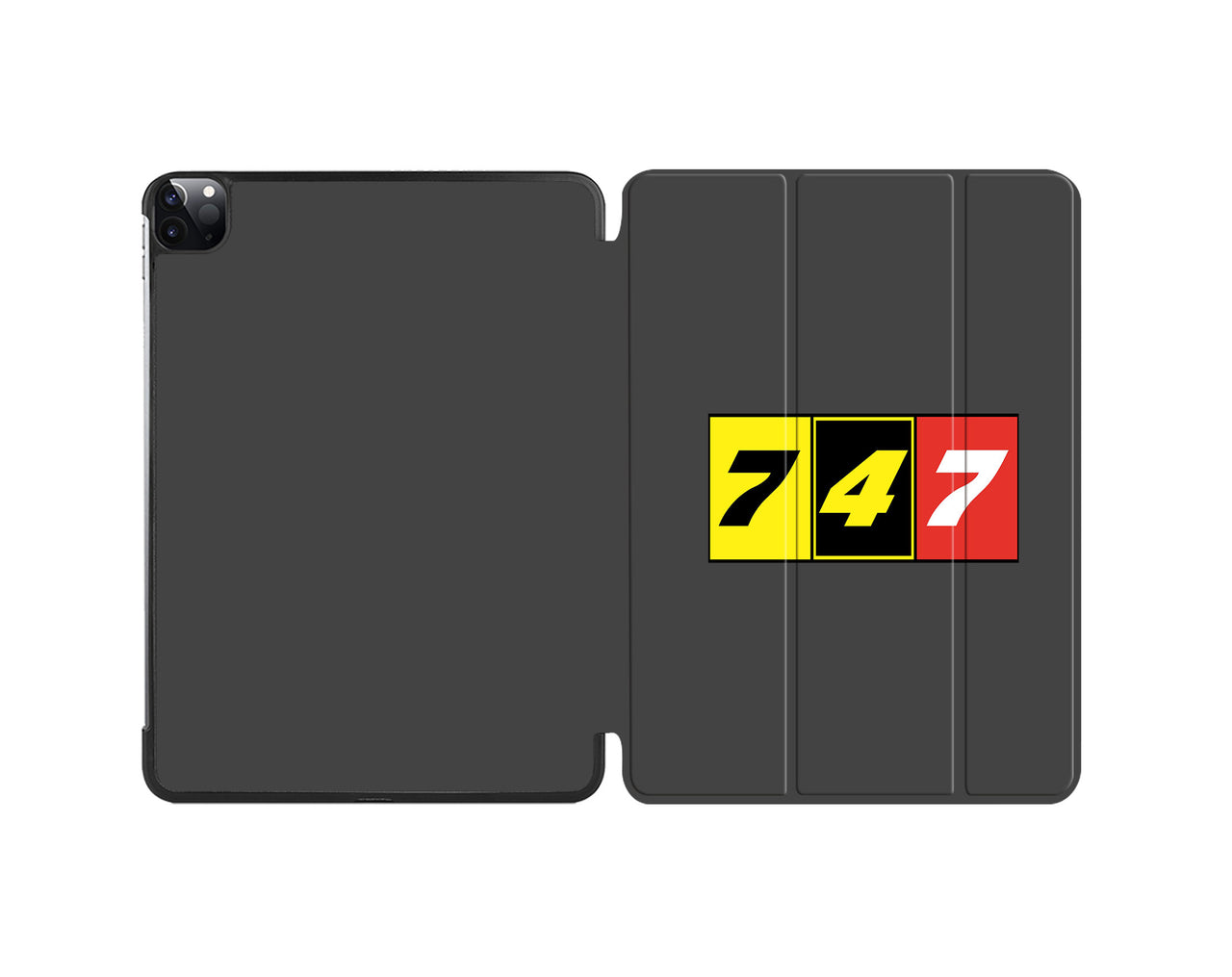 Flat Colourful 747 Designed iPad Cases