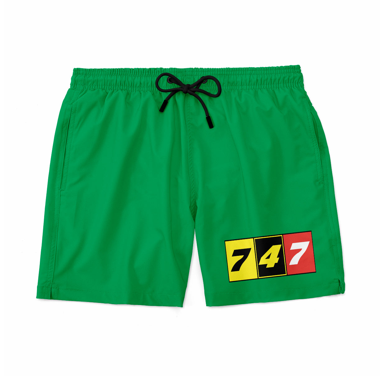 Flat Colourful 747 Designed Swim Trunks & Shorts