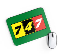 Thumbnail for Flat Colourful 747 Designed Mouse Pads