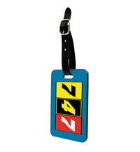 Thumbnail for Flat Colourful 747 Designed Luggage Tag