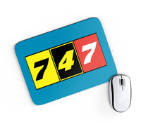 Thumbnail for Flat Colourful 747 Designed Mouse Pads