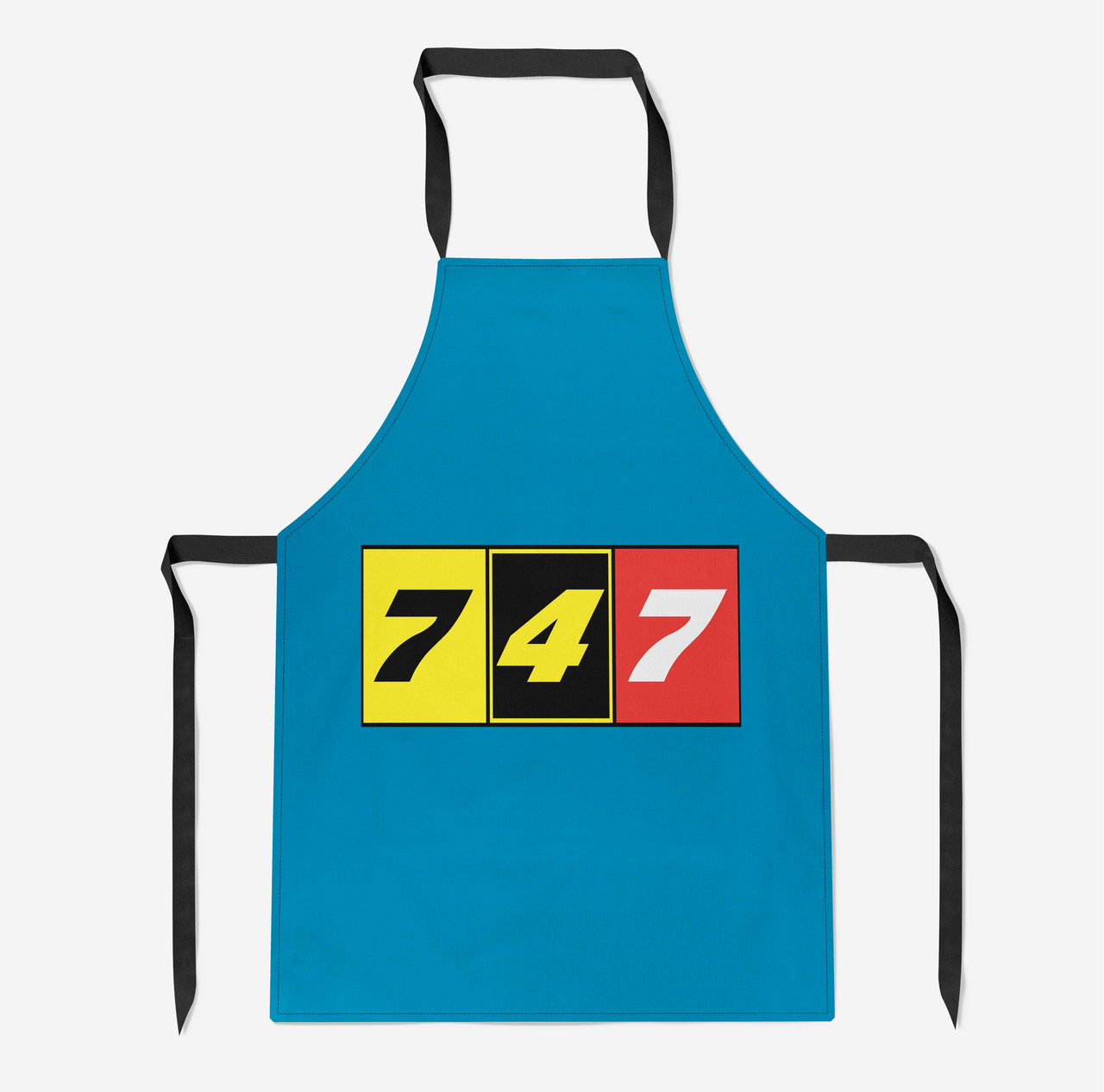 Flat Colourful 747 Designed Kitchen Aprons