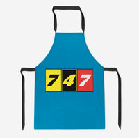 Thumbnail for Flat Colourful 747 Designed Kitchen Aprons