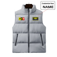 Thumbnail for Flat Colourful 747 Designed Puffy Vests