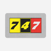 Thumbnail for Flat Colourful 747 Designed Bath Mats