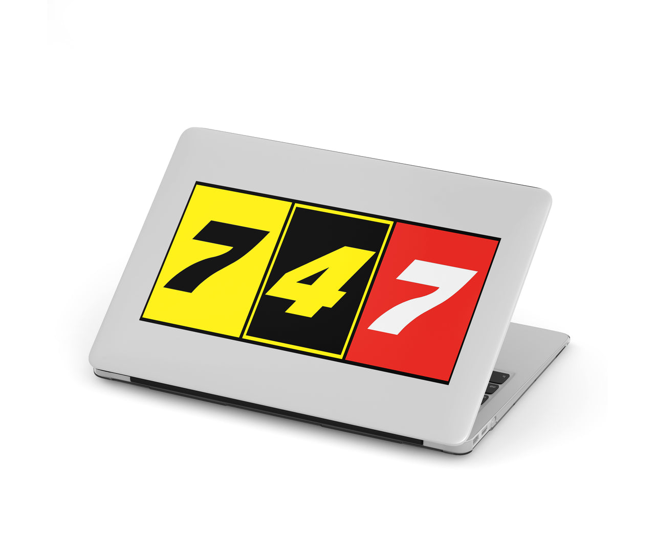 Flat Colourful 747 Designed Macbook Cases