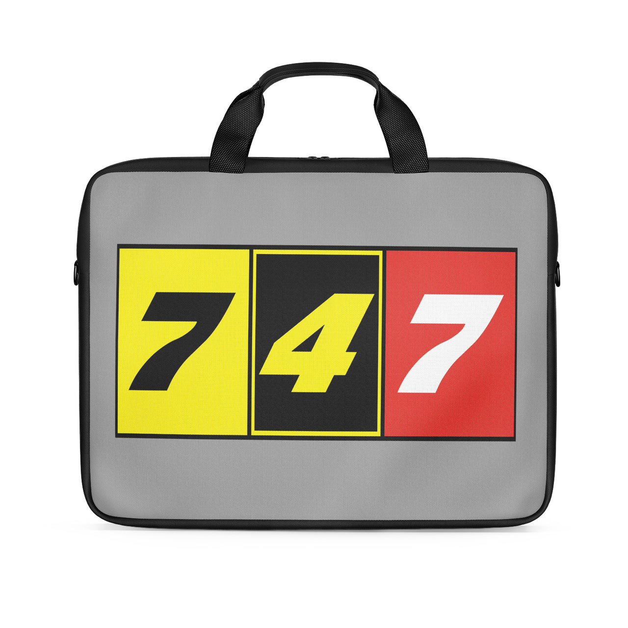 Flat Colourful 747 Designed Laptop & Tablet Bags