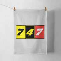 Thumbnail for Flat Colourful 747 Designed Towels