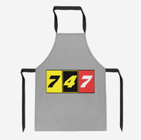 Thumbnail for Flat Colourful 747 Designed Kitchen Aprons