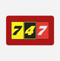 Thumbnail for Flat Colourful 747 Designed Bath Mats