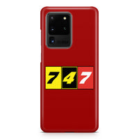 Thumbnail for Flat Colourful 747 Samsung S & Note Cases