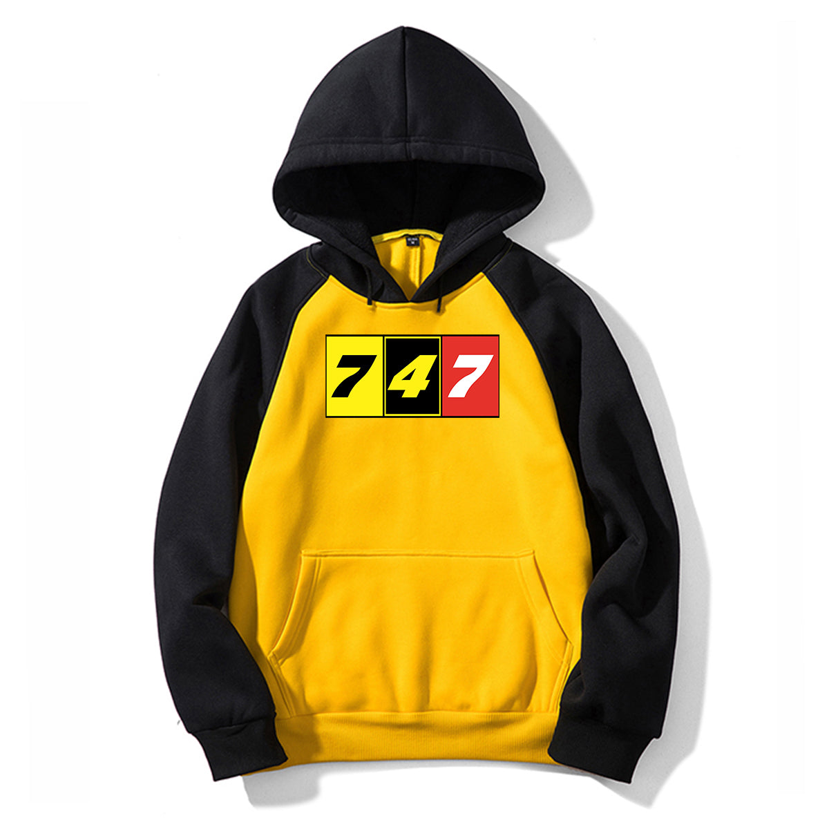 Flat Colourful 747 Designed Colourful Hoodies