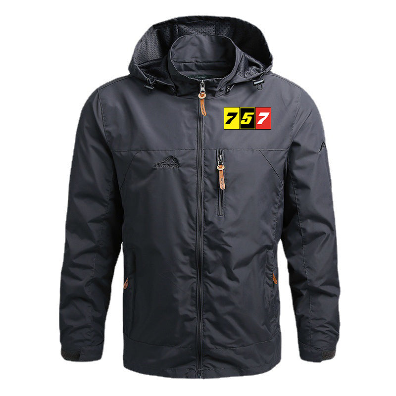 Flat Colourful 757 Designed Thin Stylish Jackets