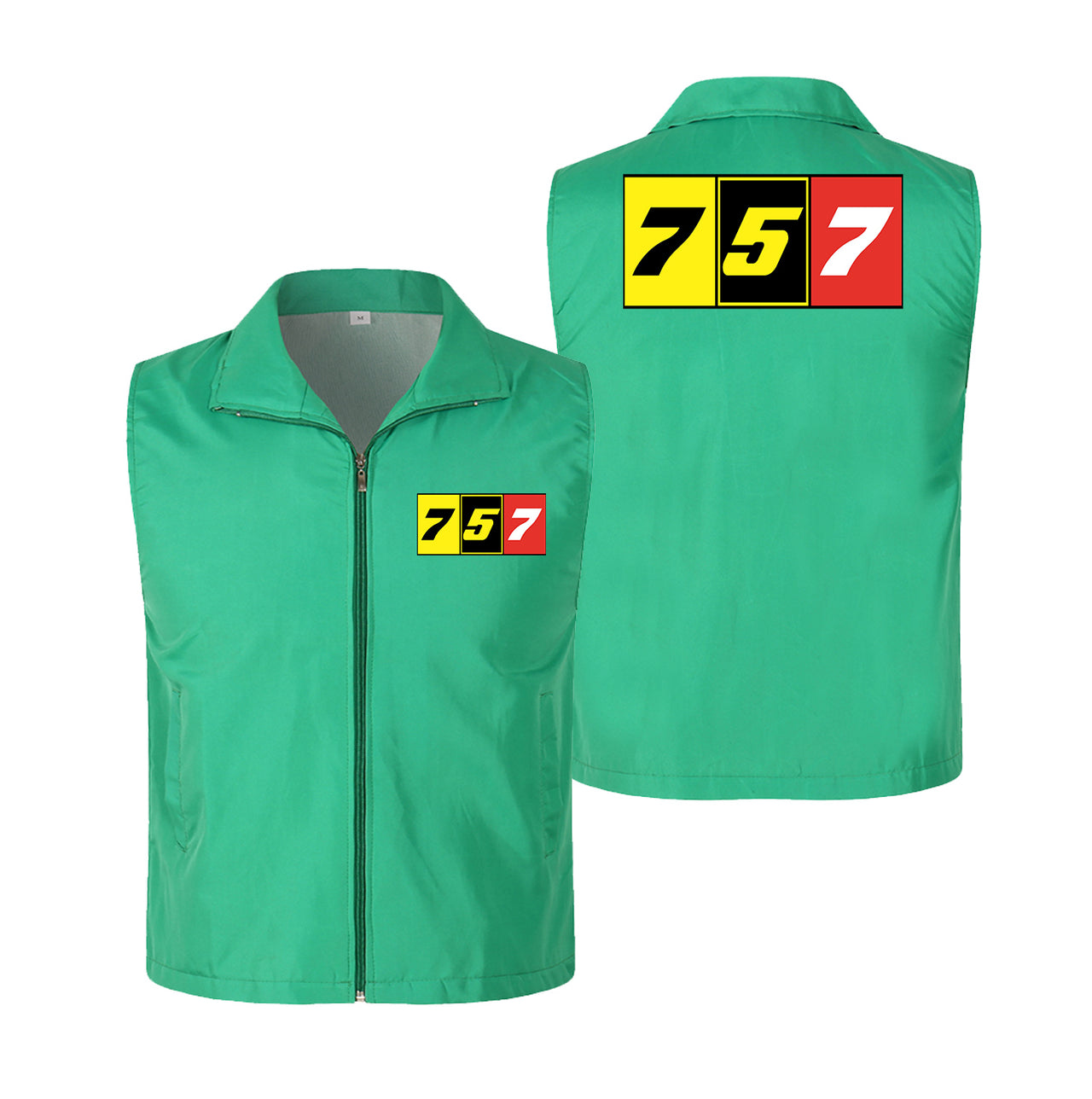 Flat Colourful 757 Designed Thin Style Vests