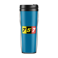 Thumbnail for Flat Colourful 757 Designed Travel Mugs