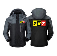 Thumbnail for Flat Colourful 767 Designed Thick Winter Jackets