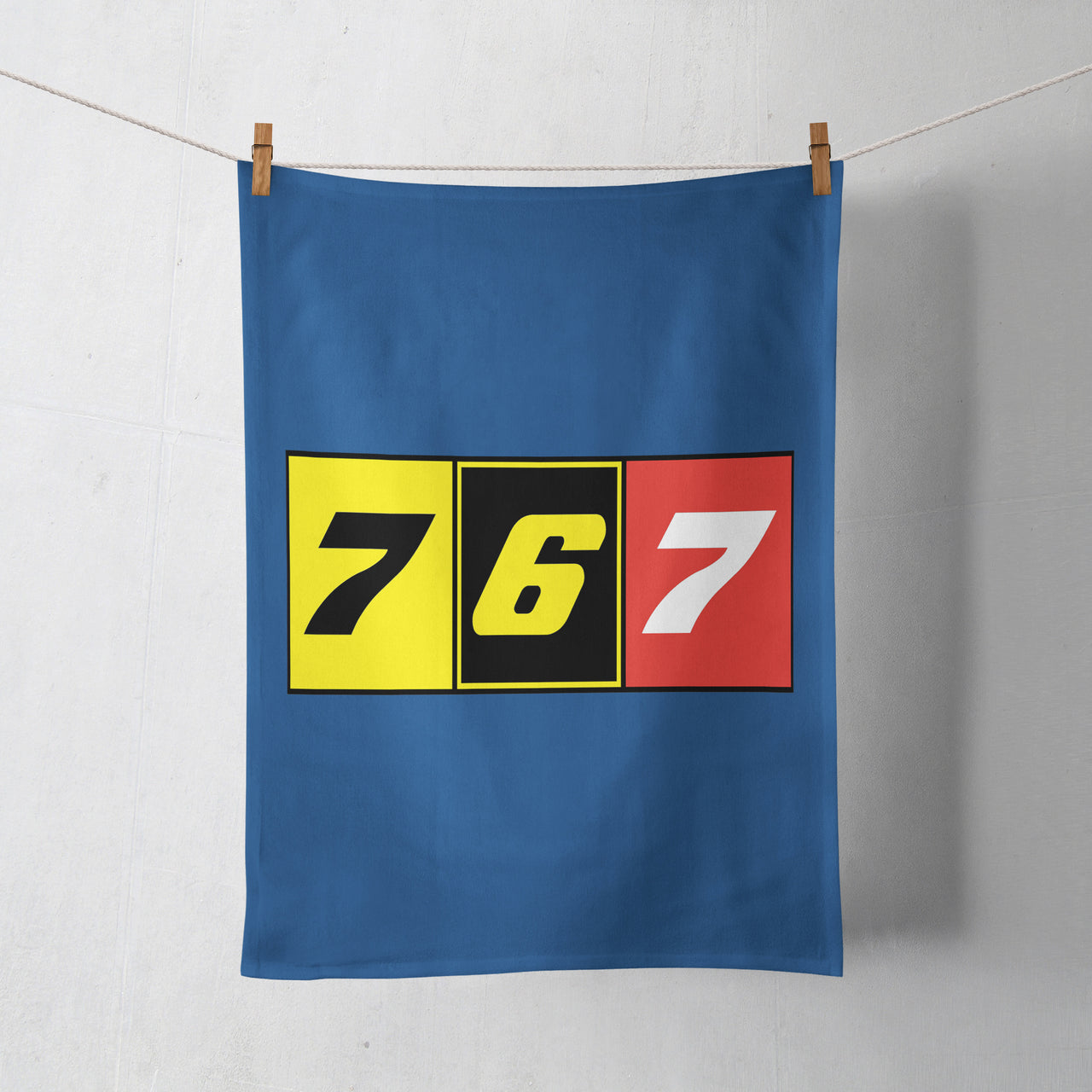 Flat Colourful 767 Designed Towels