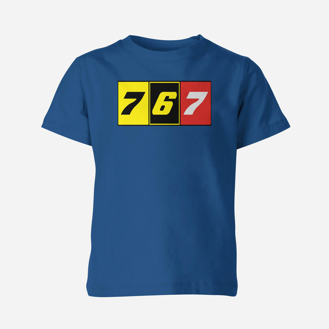 Flat Colourful 767 Designed Children T-Shirts