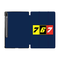 Thumbnail for Flat Colourful 767 Designed Samsung Tablet Cases