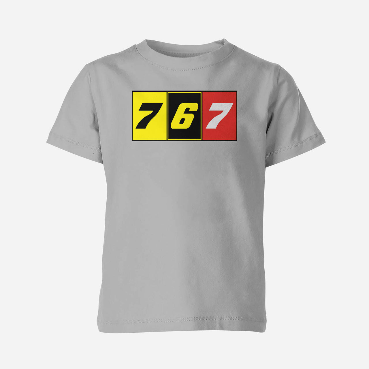 Flat Colourful 767 Designed Children T-Shirts
