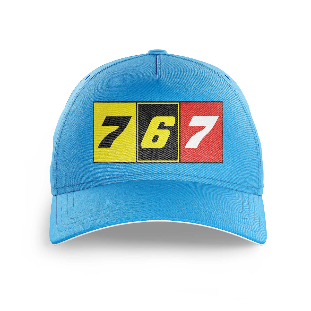 Flat Colourful 767 Printed Hats