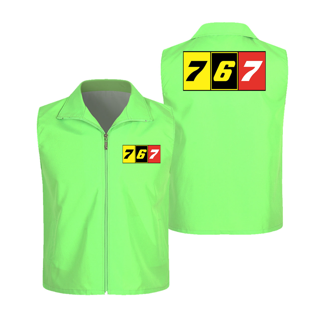 Flat Colourful 767 Designed Thin Style Vests