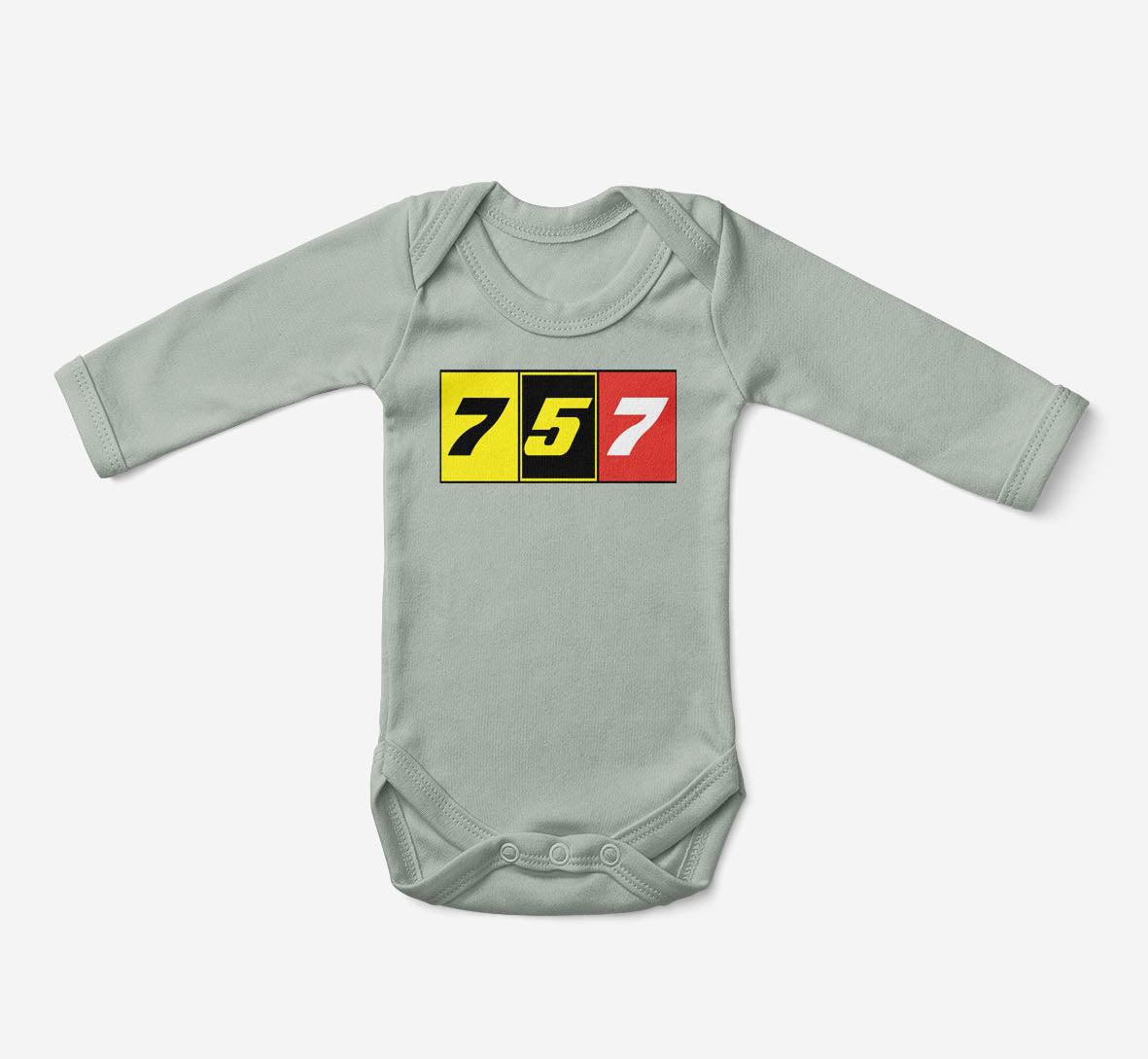 Flat Colourful 767 Designed Baby Bodysuits