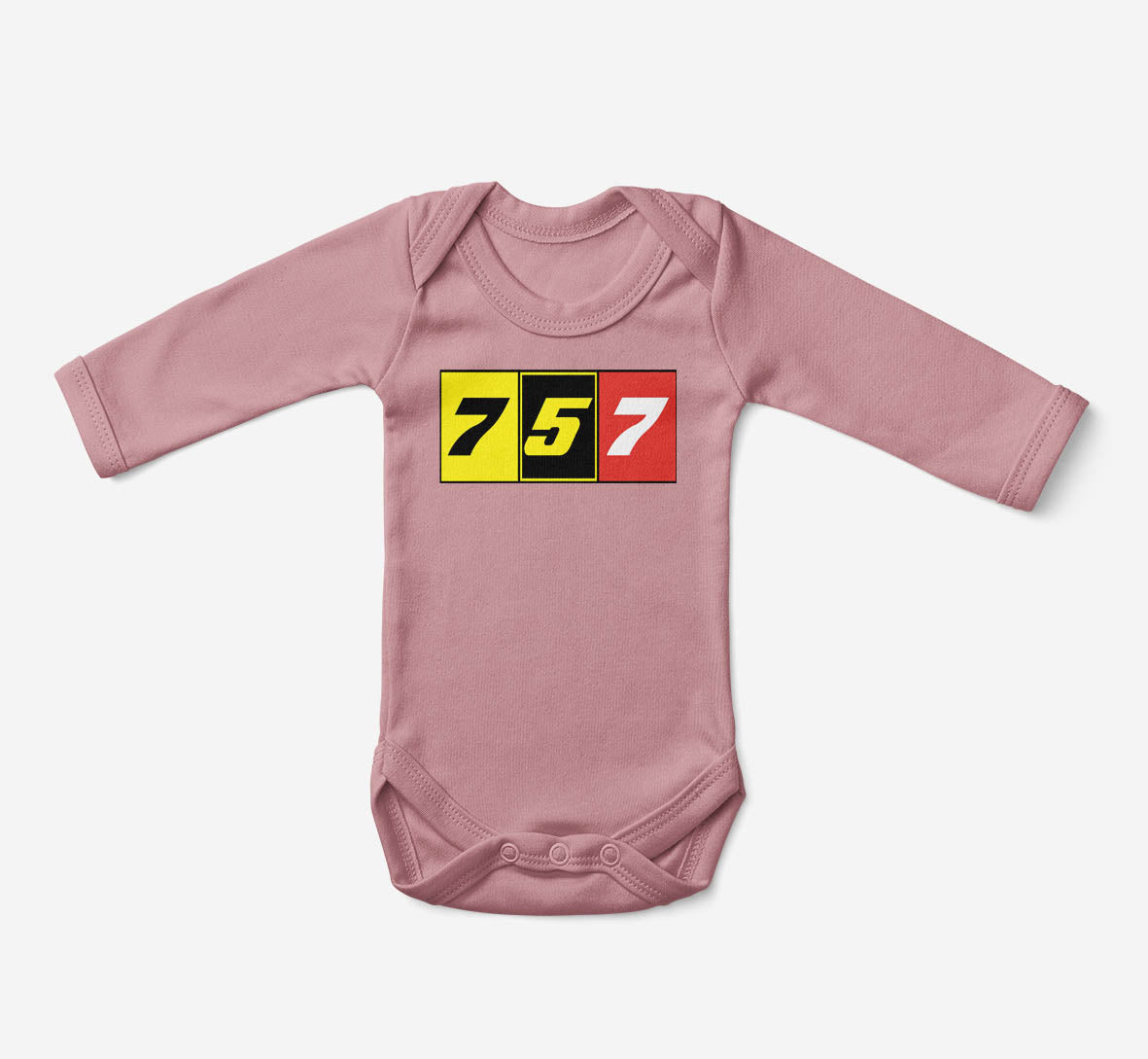 Flat Colourful 767 Designed Baby Bodysuits