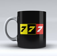 Thumbnail for Flat Colourful 777 Designed Mugs