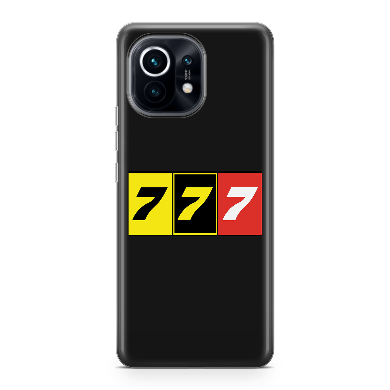 Flat Colourful 777 Designed Xiaomi Cases