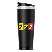 Thumbnail for Flat Colourful 777 Designed Stainless Steel Travel Mugs