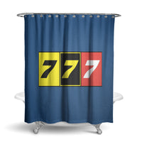 Thumbnail for Flat Colourful 777 Designed Shower Curtains