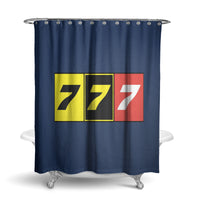 Thumbnail for Flat Colourful 777 Designed Shower Curtains