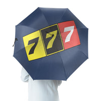 Thumbnail for Flat Colourful 777 Designed Umbrella