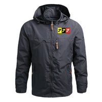 Thumbnail for Flat Colourful 777 Designed Thin Stylish Jackets