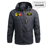 Thumbnail for Flat Colourful 777 Designed Thin Stylish Jackets