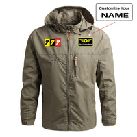 Thumbnail for Flat Colourful 777 Designed Thin Stylish Jackets